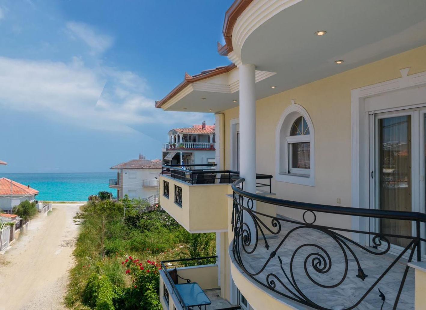 Prime Luxury Villa Beach Front Nea Vrasna Exterior photo